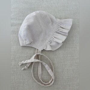 | GLIZ | Linen 100% Cotton Baby Bonnet
